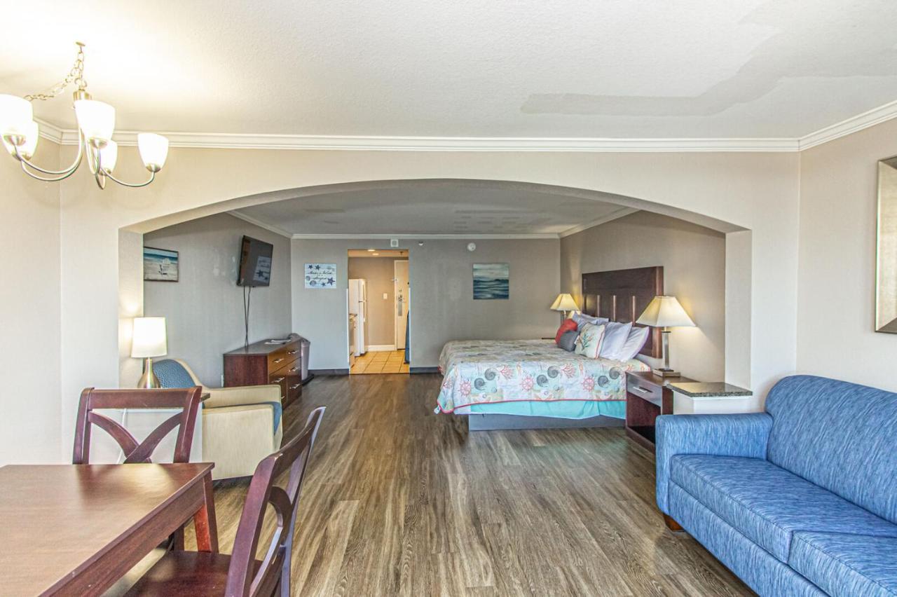 Ocean View King Suite With Modern Decor And Accents - Caravelle Resort 605 Sleeps 4 Guests Myrtle Beach Eksteriør bilde