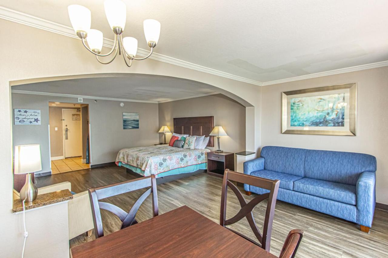 Ocean View King Suite With Modern Decor And Accents - Caravelle Resort 605 Sleeps 4 Guests Myrtle Beach Eksteriør bilde