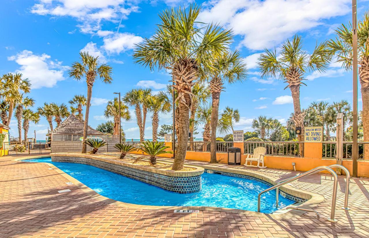 Ocean View King Suite With Modern Decor And Accents - Caravelle Resort 605 Sleeps 4 Guests Myrtle Beach Eksteriør bilde