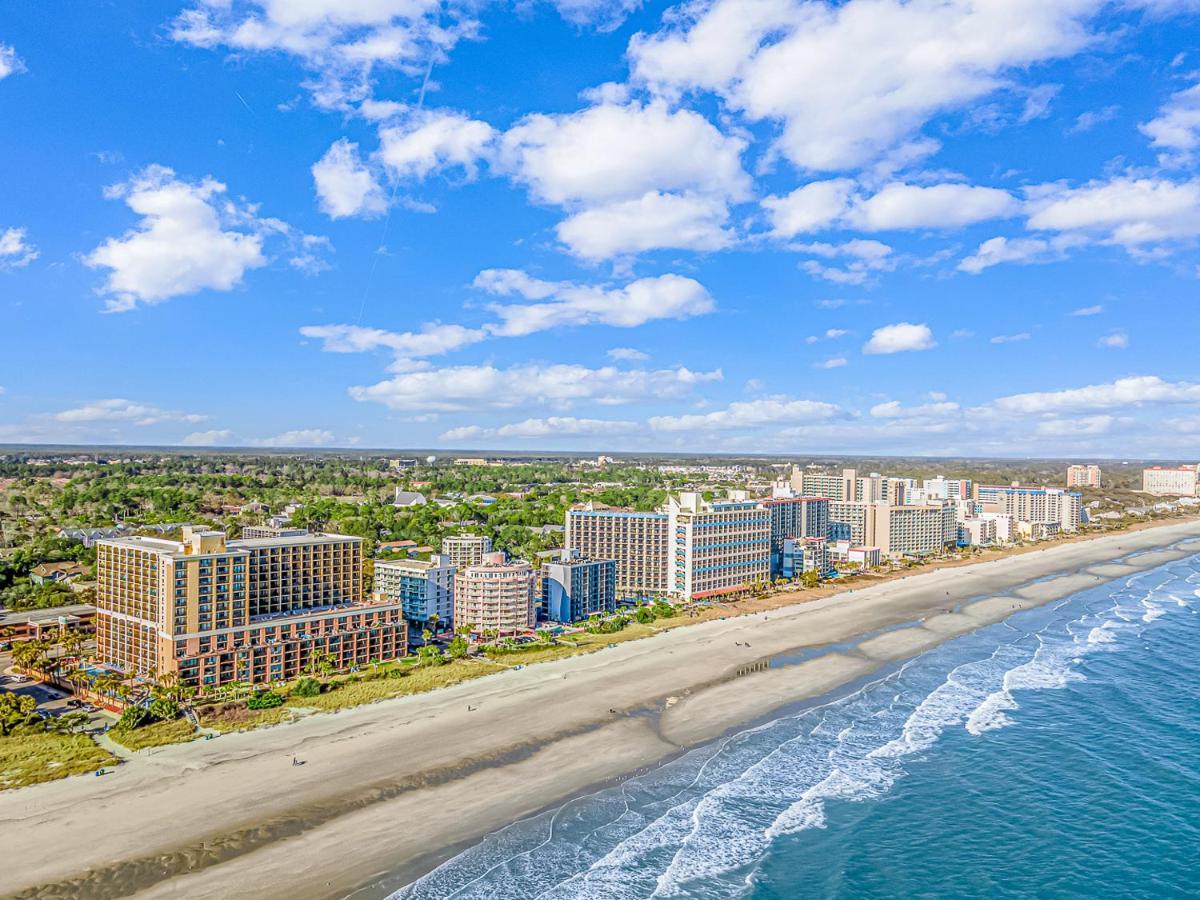 Ocean View King Suite With Modern Decor And Accents - Caravelle Resort 605 Sleeps 4 Guests Myrtle Beach Eksteriør bilde