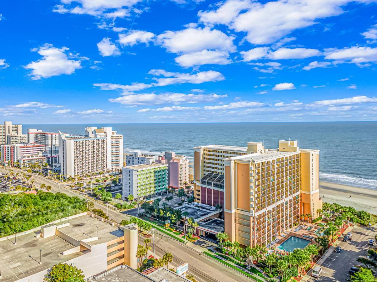 Ocean View King Suite With Modern Decor And Accents - Caravelle Resort 605 Sleeps 4 Guests Myrtle Beach Eksteriør bilde