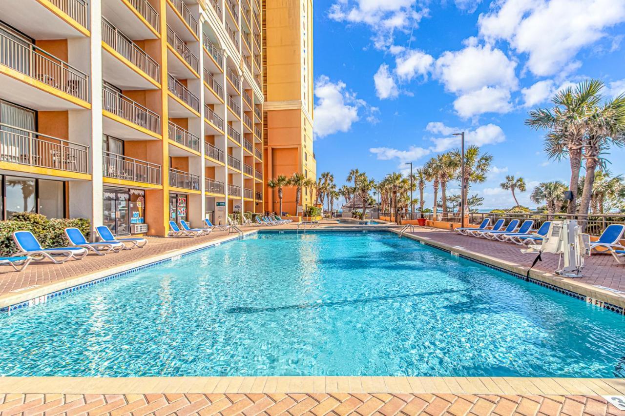 Ocean View King Suite With Modern Decor And Accents - Caravelle Resort 605 Sleeps 4 Guests Myrtle Beach Eksteriør bilde