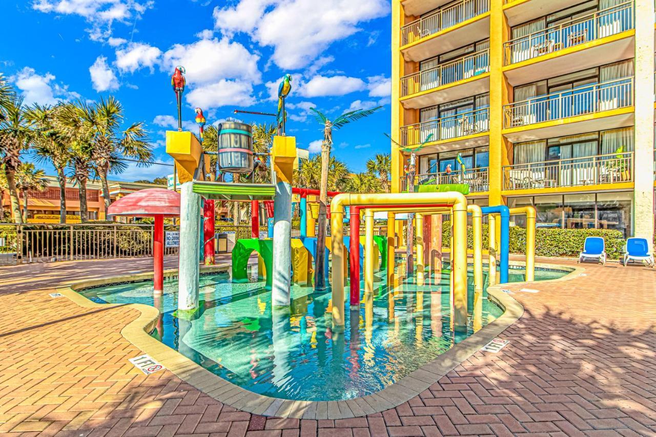 Ocean View King Suite With Modern Decor And Accents - Caravelle Resort 605 Sleeps 4 Guests Myrtle Beach Eksteriør bilde