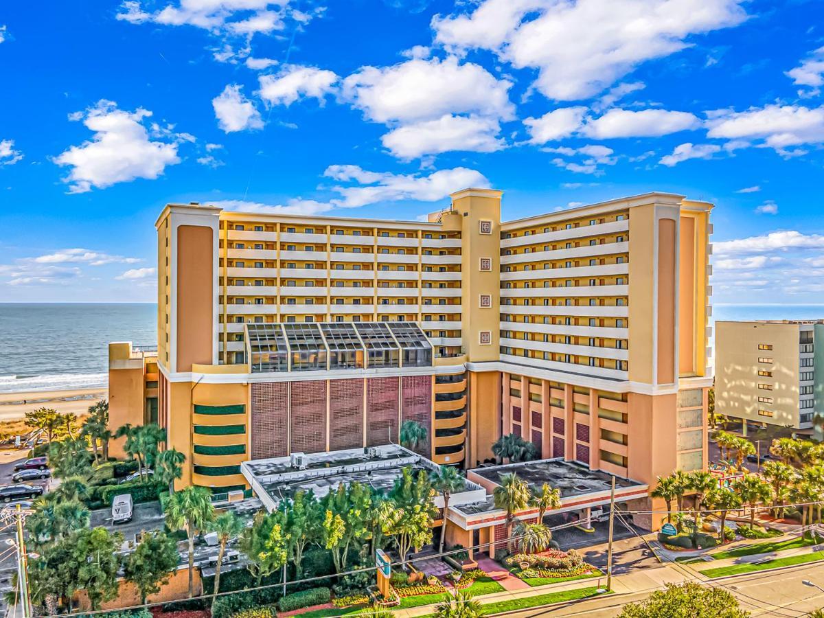 Ocean View King Suite With Modern Decor And Accents - Caravelle Resort 605 Sleeps 4 Guests Myrtle Beach Eksteriør bilde